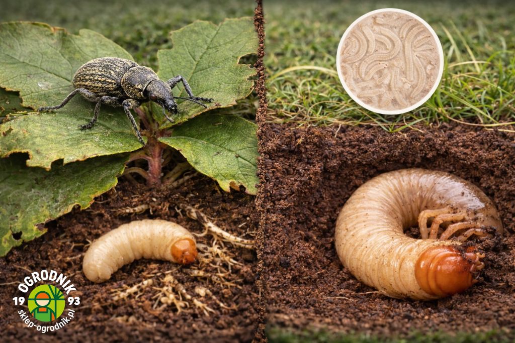 LARVANEM nicienie na opuchlaki i pędraki miniatura