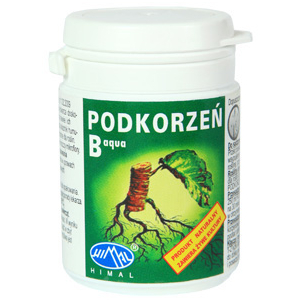 Podkorzeń B auqa 20ml Himal wygląd opakowania