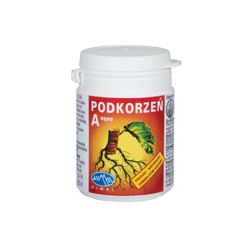 Podkorzeń A auqa 20ml Himal wygląd opakowania