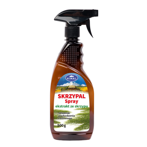 Skrzypal Spray 500g Himal wygląd opakowania