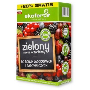 Ekofert do jagodowych i sadowniczych 1,2kh wygląd opakowania