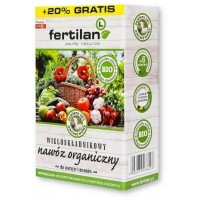FERTILAN L nawóz organiczny do WARZYW I OWOCÓW 1,2kg - Certyfikowany nawóz ekologiczny
