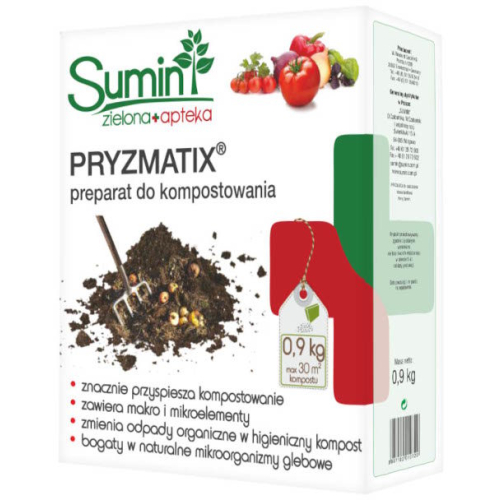 PRYZMATIX preparat do kompostowania 0,9kg SUMIN