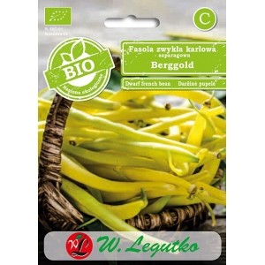 BIO Fasola szparagowa karłowa żółta Berggold (30 g) - W. Legutko