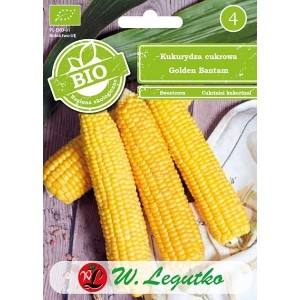 BIO KUKURYDZA GOLDEN BANTAM 10g opakowanie przód