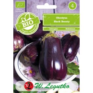 BIO OBERŻYNA BLACK BEAUTY opakwoanie przód