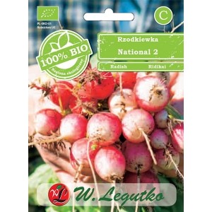 BIO RZODKIEWKA NATIONAL 2 opakowanie przód