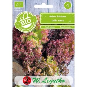 BIO SAŁATA liściowa LOLLO ROSSA