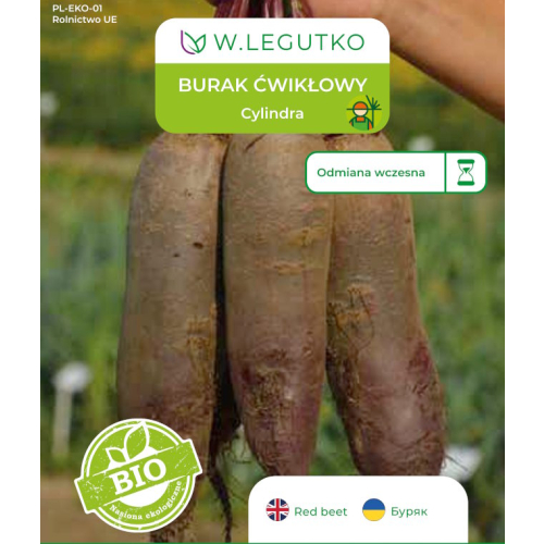 BIO BURAK ćwikłowy CYLINDRA przycięte opakowanie przód