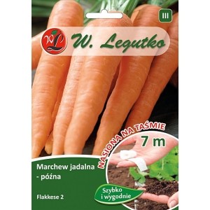 Marchew Flakkese na taśmie