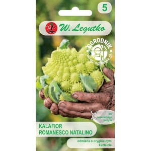 Kalafior zielony typ Romanesco natalino opakowanie przód