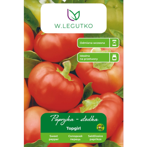 Papryka Topgirl W. Legutko opakowanie przód przycięte