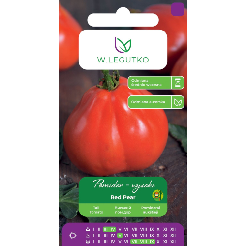 Pomidor Red Pear opakowanie nowe przód