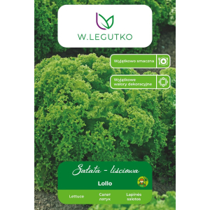SAŁATA liściowa LOLLO BIONDA (1g) - W. Legutko
