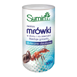 Preparat Sumin na mrówki 300g wygląd opakowania
