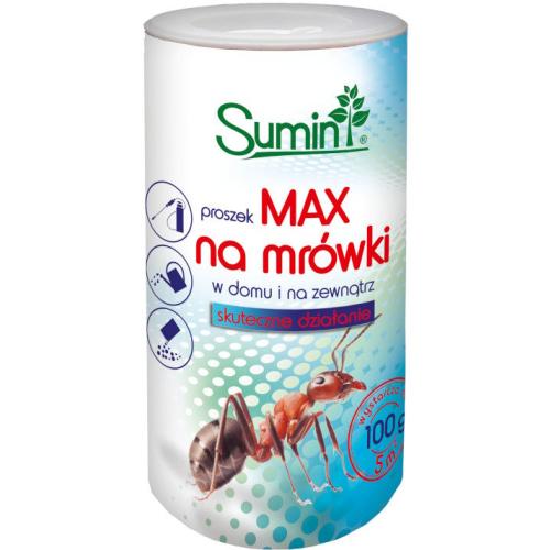 PROSZEK na MRÓWKI MAX 100g - SUMIN wygląd opakowania