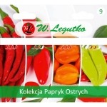 KOLEKCJA PAPRYK OSTRYCH - 4 odmian 4 x 0,1g - Kolekcje nasion - W. Legutko